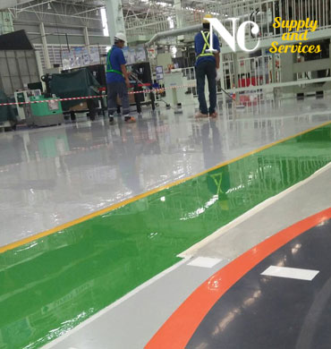Epoxy Coating งานเคลือบพื้น อีพ็อกซี่